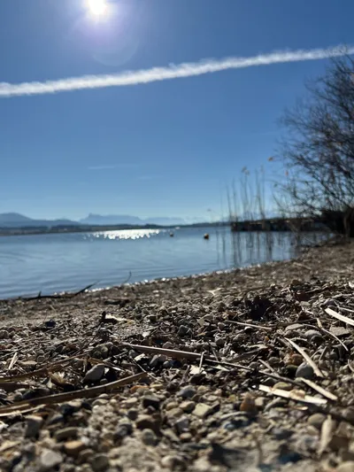 Traumhafter Blick auf den Wallersee