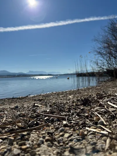 Traumhafter Blick auf den Wallersee